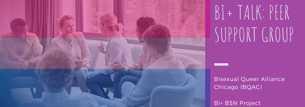 Bi+ peer support group